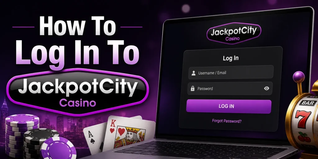 How To JackpotCity Casino Login 