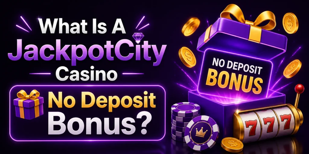 What Is A JackpotCity Casino No Deposit Bonus?