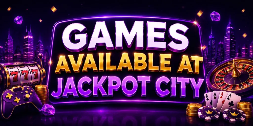 Exploring The Games Available At Jackpot City