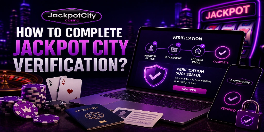 How To Complete Jackpot City Verification?