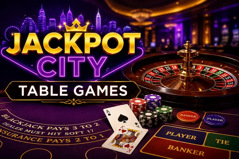 Jackpot City Table Games