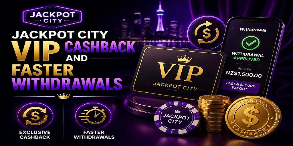 Jackpot City VIP Cashback And Faster Withdrawals