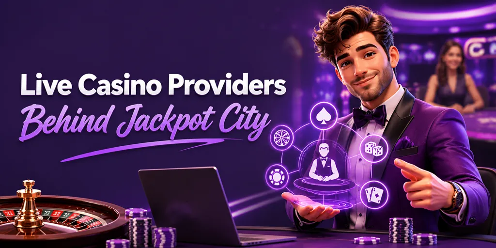 Live Casino Providers Behind Jackpot City