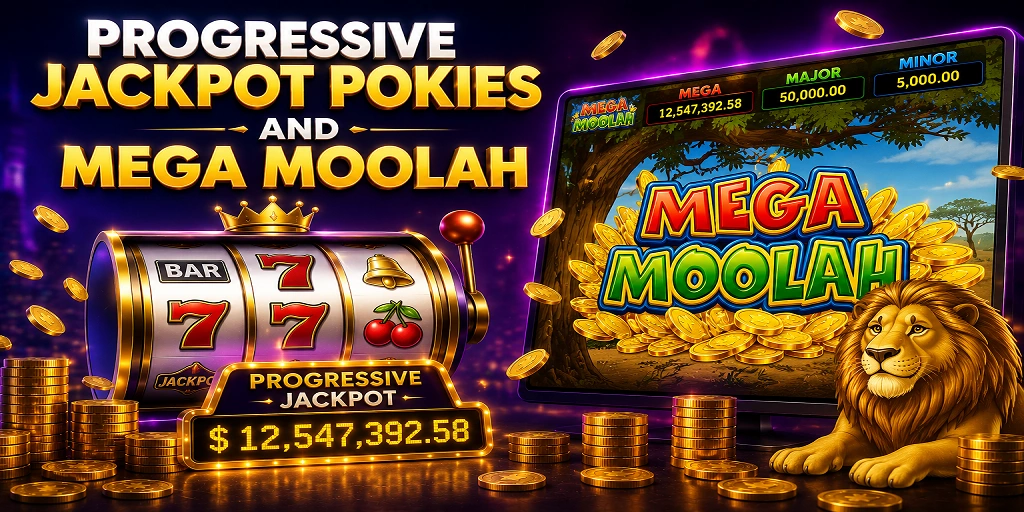 Progressive Jackpot Pokies And Mega Moolah