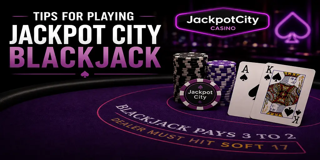 Tips For Playing Jackpot City Blackjack