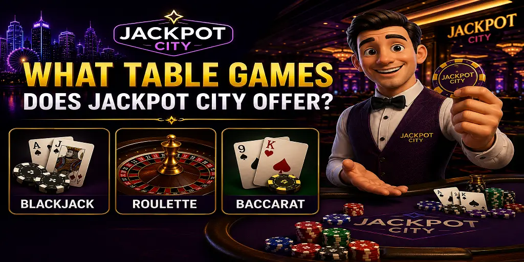 What Table Games Does Jackpot City Offer