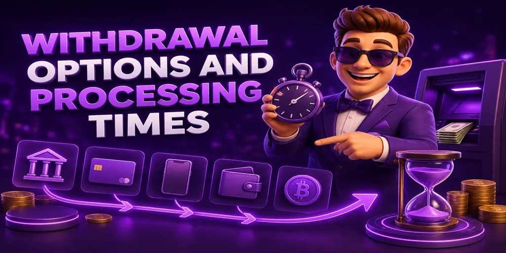 Withdrawal Options And Processing Times